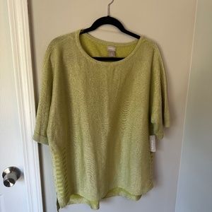 Chico's Green Blouse